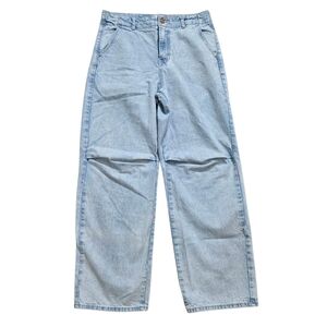 Zara Light Wash Straight Jeans Size 6